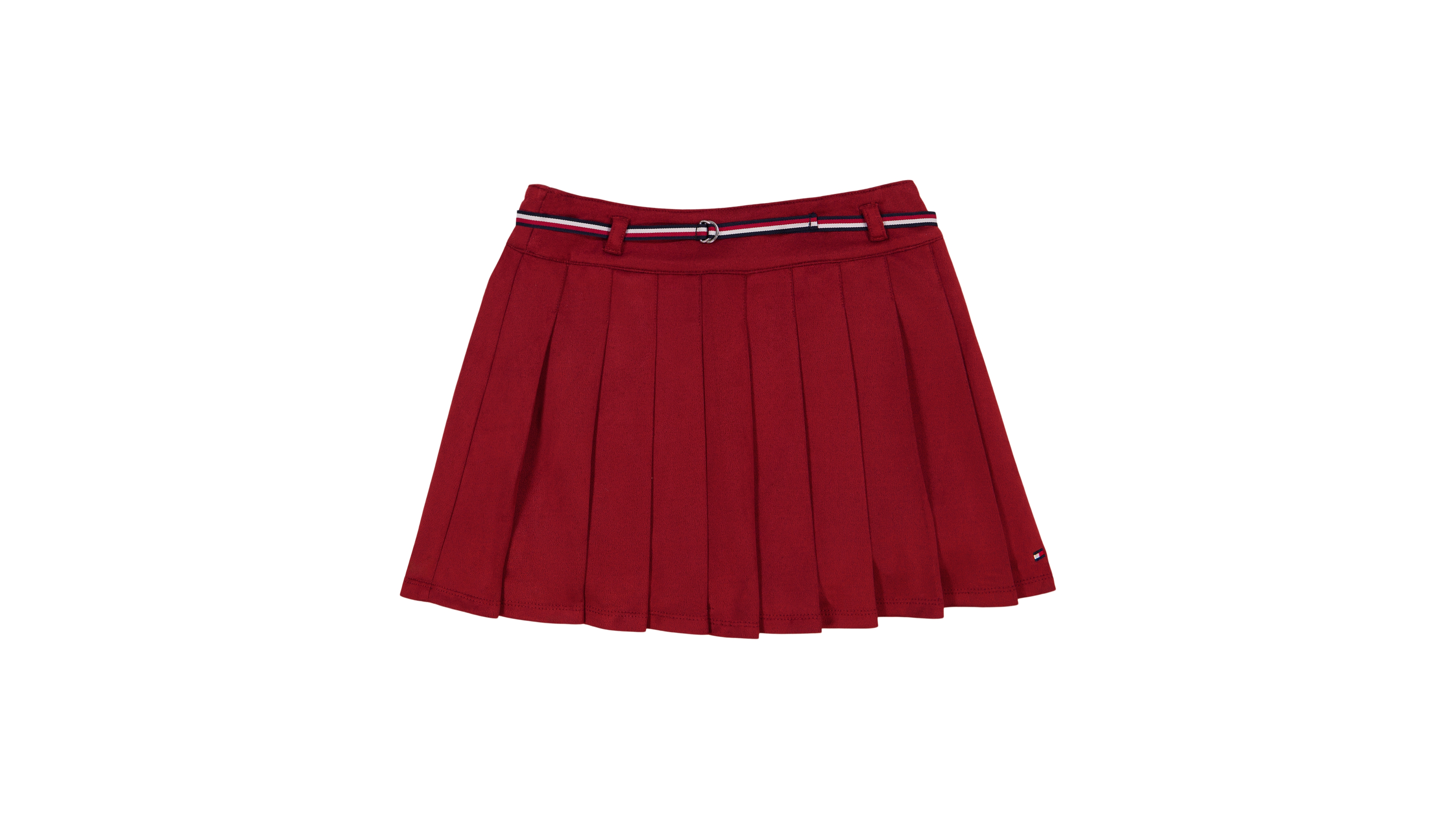 Tommy Hilfiger Girls' 7-16 Pull-On Pleated Knit Skirt