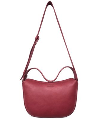 Peggy Leather Adjustable Sling Crossbody Handbag