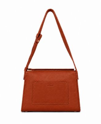 Eleanor Medium Leather Adjustable Strap Crossbody Handbag