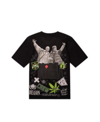 Men's How High Crew Embroidered Short Sleeve T-Shirt