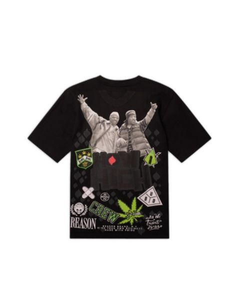 Мужская футболка Reason How High Crew Embroidered Short Sleeve