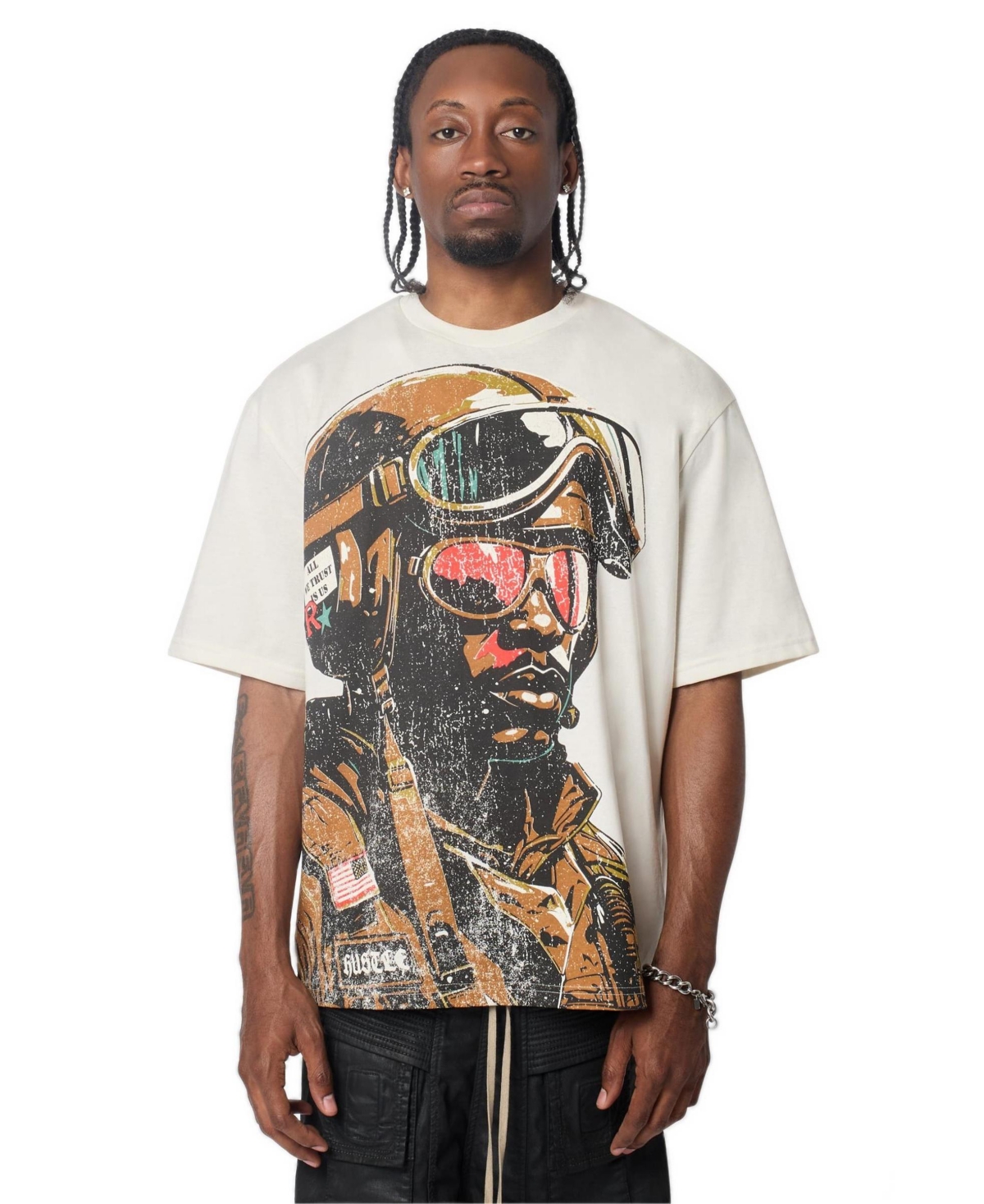 Reason Men's Soldier Respect All Short Sleeve T-Shirt
