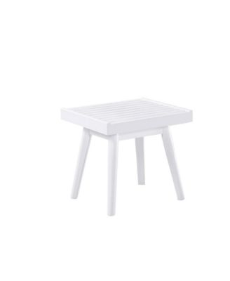 Larwich Solid Wood Slatted Bench