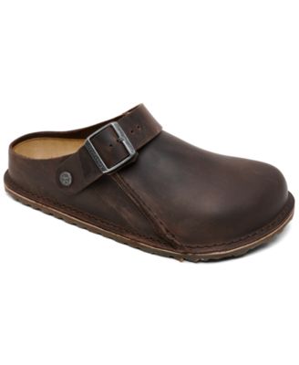 Men's Lutry Premium Oiled Nubuck Leather Clogs from Finish Line
