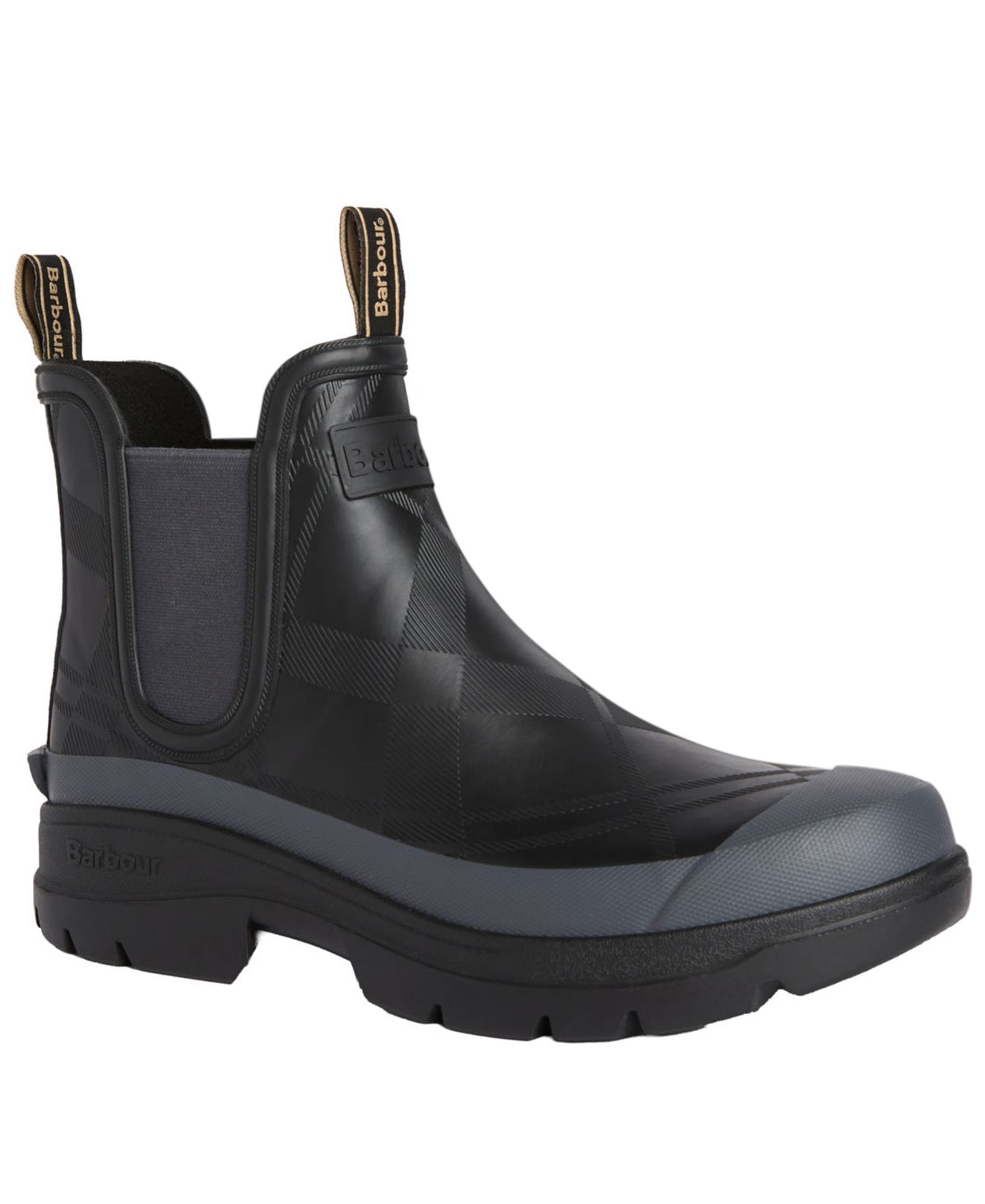 Мужские ботинки Barbour Breacon Chelsea Ankle, цвет: Чёрный — фото 1