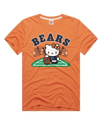 Men's and Women's Orange Chicago Bears X Hello Kitty Triblend T-Shirt