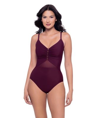 Women's Network News Mariposa Underwire One-Piece Swimsuit