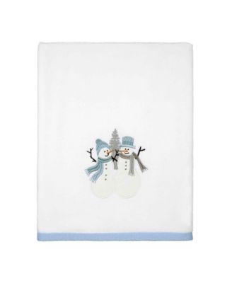 Frosty Friends Cotton Velour Bath Towel, 50" x 27"