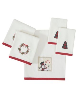 Patchwork Plaid Cotton Towel Sets