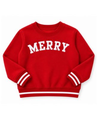 Toddler Unisex 2T 4T Merry Signature Crewneck Sweatshirt