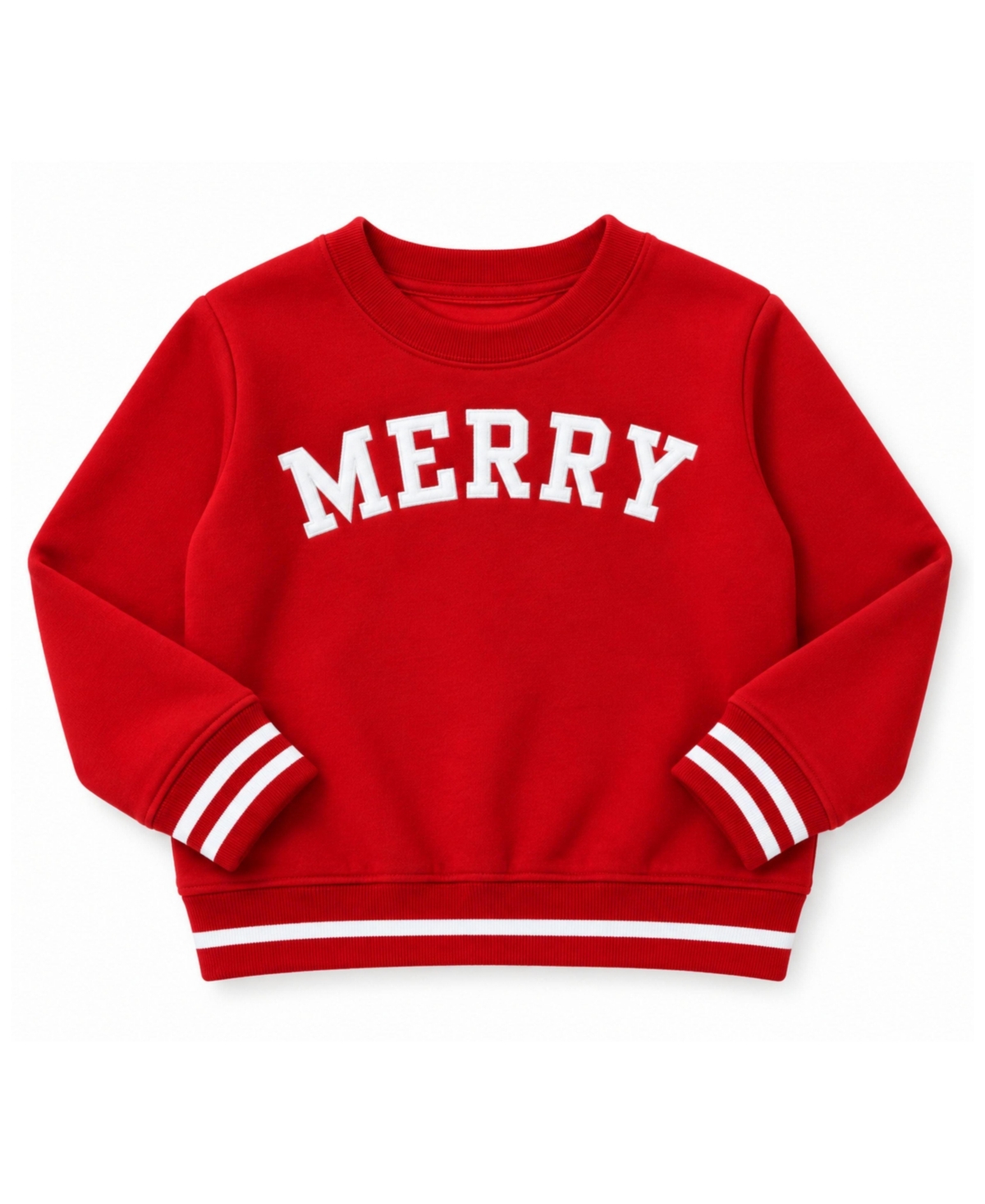 Bits & Bows Toddler Unisex 2T 4T Merry Signature Crewneck Sweatshirt