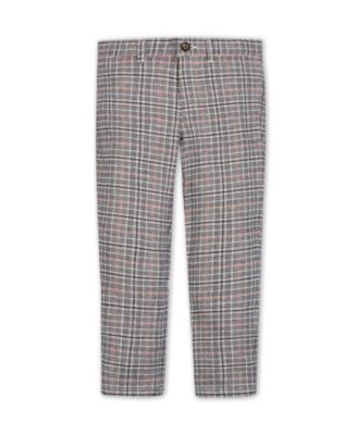 Toddler Boys' 2T-5 Adjustable-Waist Brushed Suit Pants
