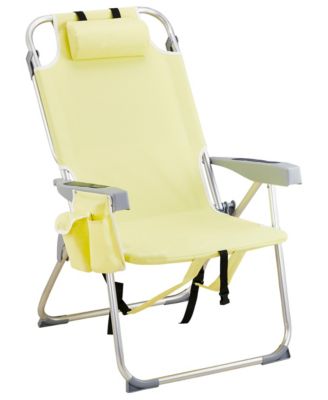 637099cm Heightened Oxford Cloth Aluminum Tube Bearing 100kg Beach Chair