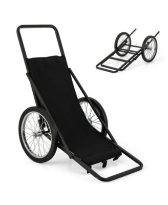 Folding Deer Game Cart with Polyester Liner and 550 lb Capacity