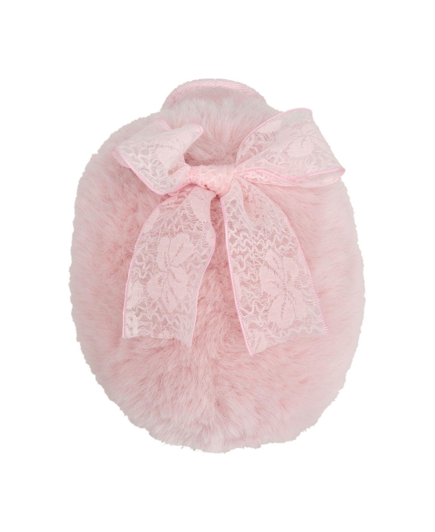 Женские тапочки Thalia Sodi Snowbow Puff Ball with Bow Slipper, цвет: Розовый — фото 4