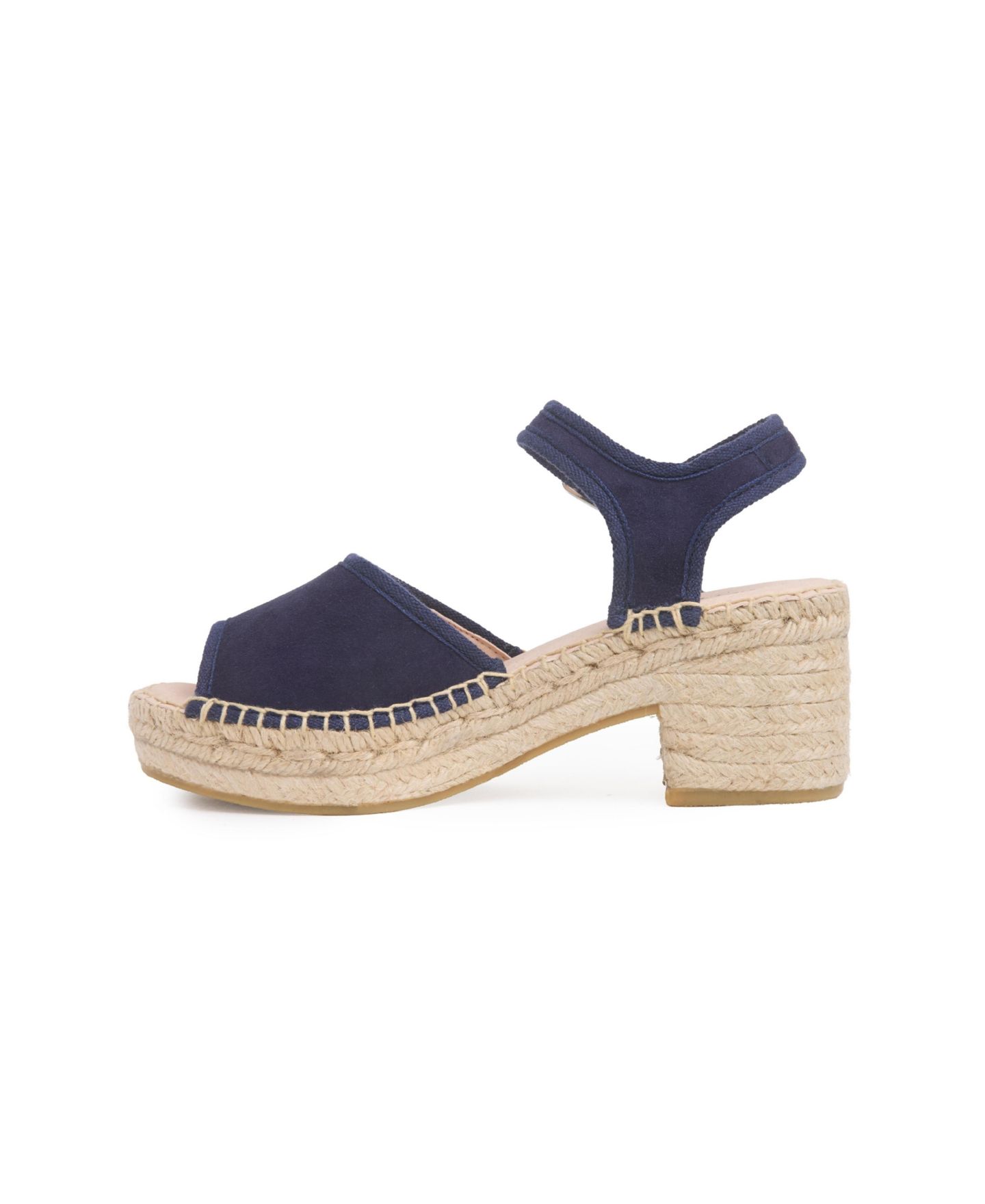 Женские сандалии Celtic & Co. Block-Heel Espadrille Ankle Strap, цвет: Тёмно-синий — фото 2
