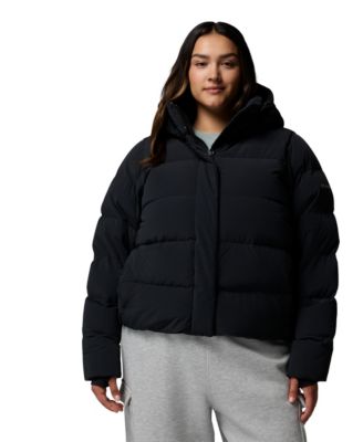 Plus Size Amaze Puff Hooded Jacket