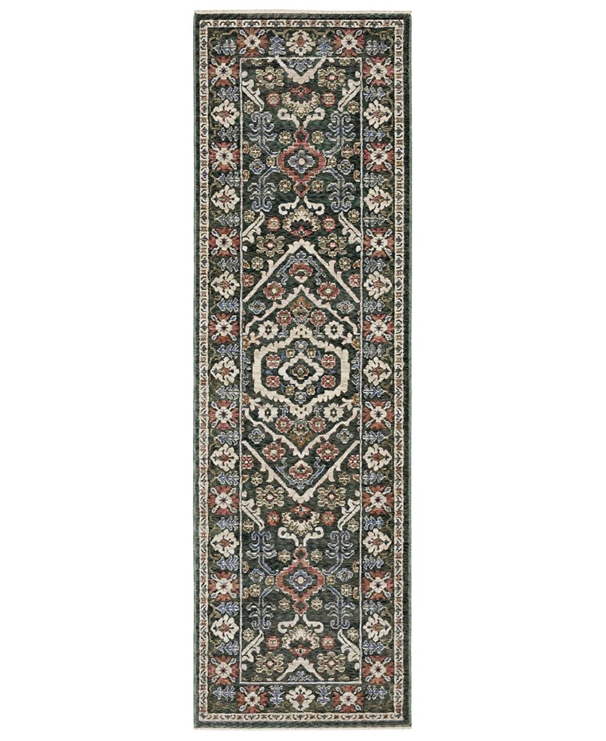 Oriental Weavers Hastings HA02B 2'3x7'6 Runner Area Rug