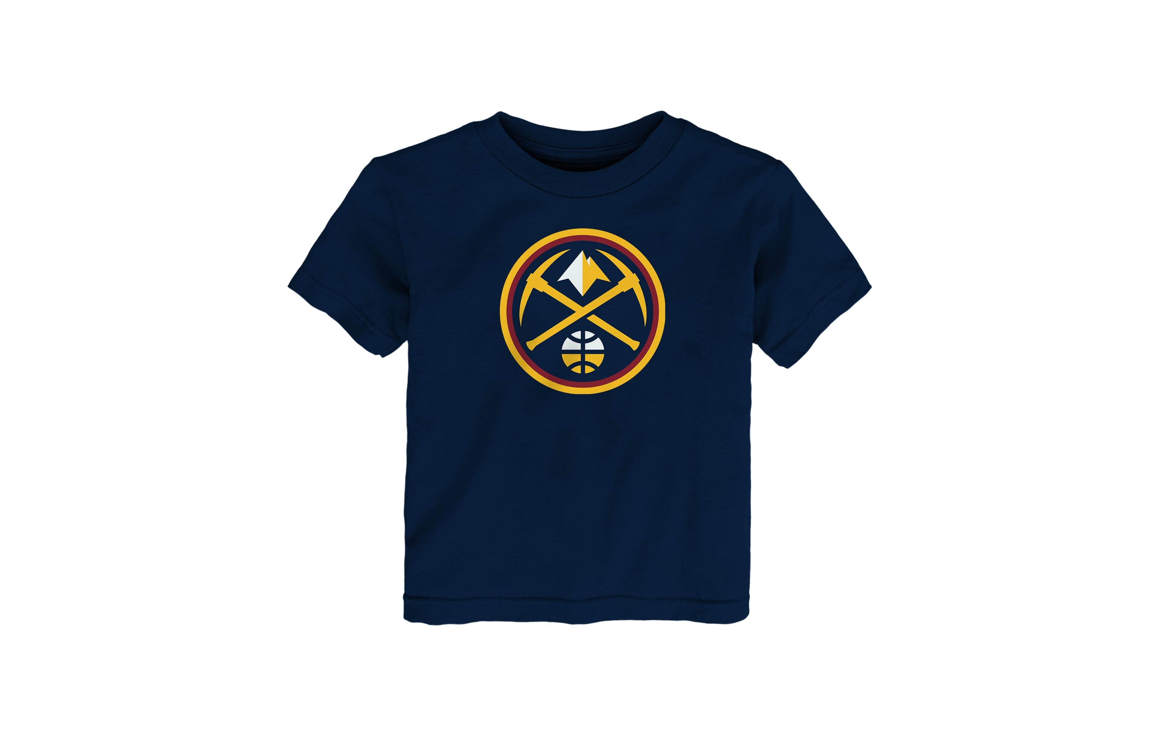 Outerstuff Toddler Navy Denver Nuggets Primary Logo T-Shirt