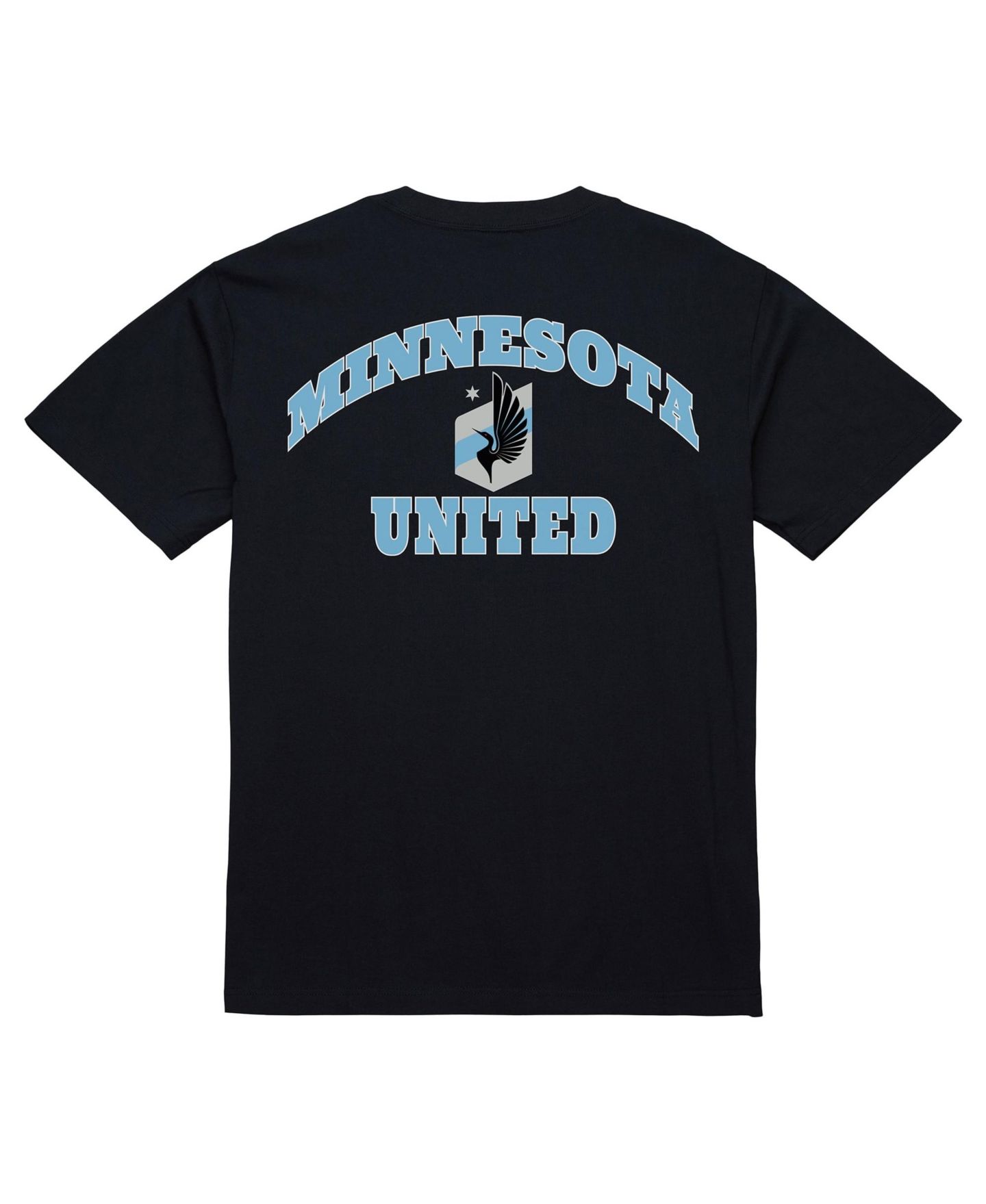 Мужская футболка Mitchell & Ness Black Minnesota United FC 2-Hit — фото 3