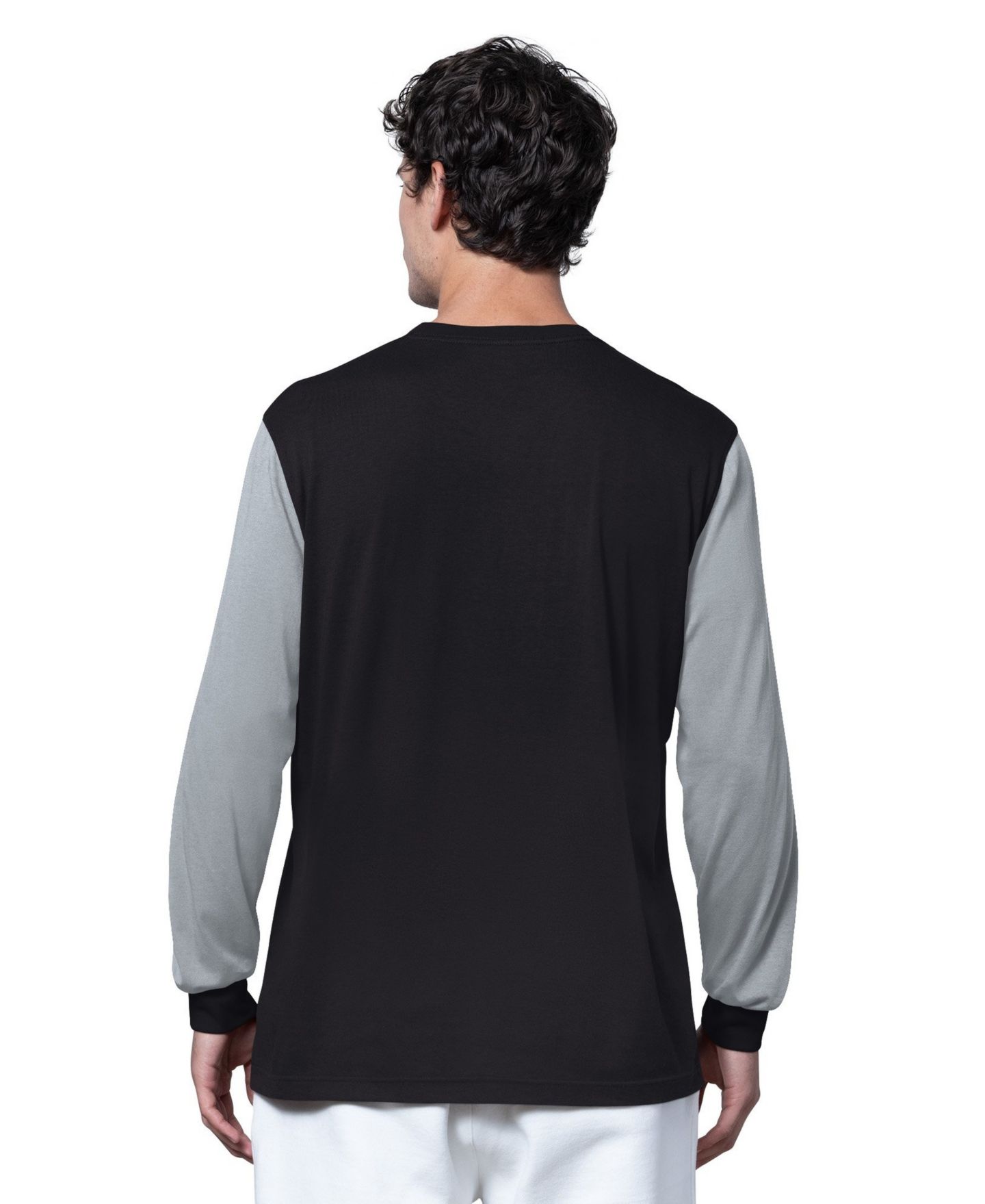 Мужская футболка Starter Black Las Vegas Raiders Thursday Night Gridiron Long Sleeve — фото 2
