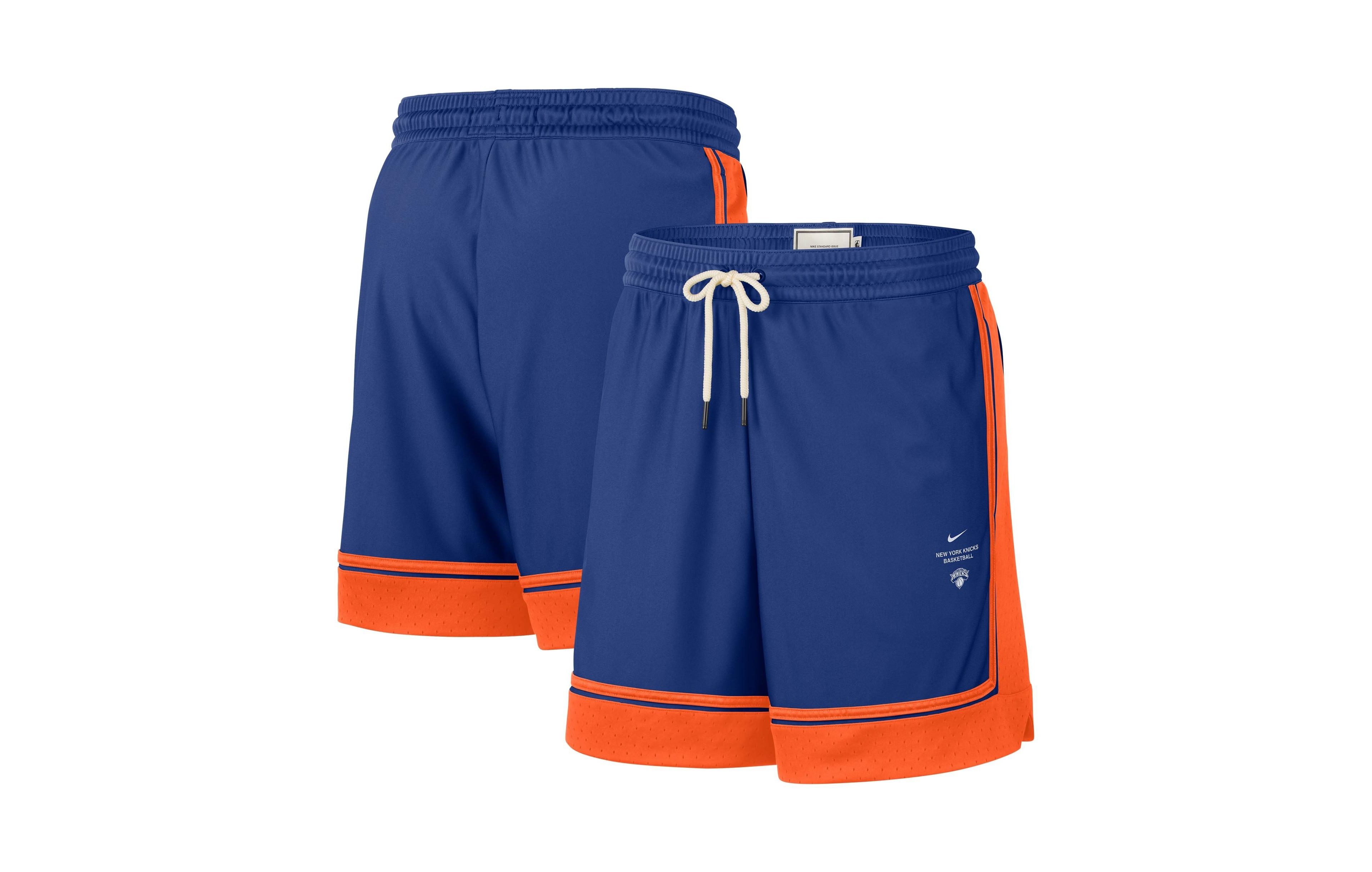 Nike Men's Blue New York Knicks 2026 Standard Issue Pre-Game Pro Shorts
