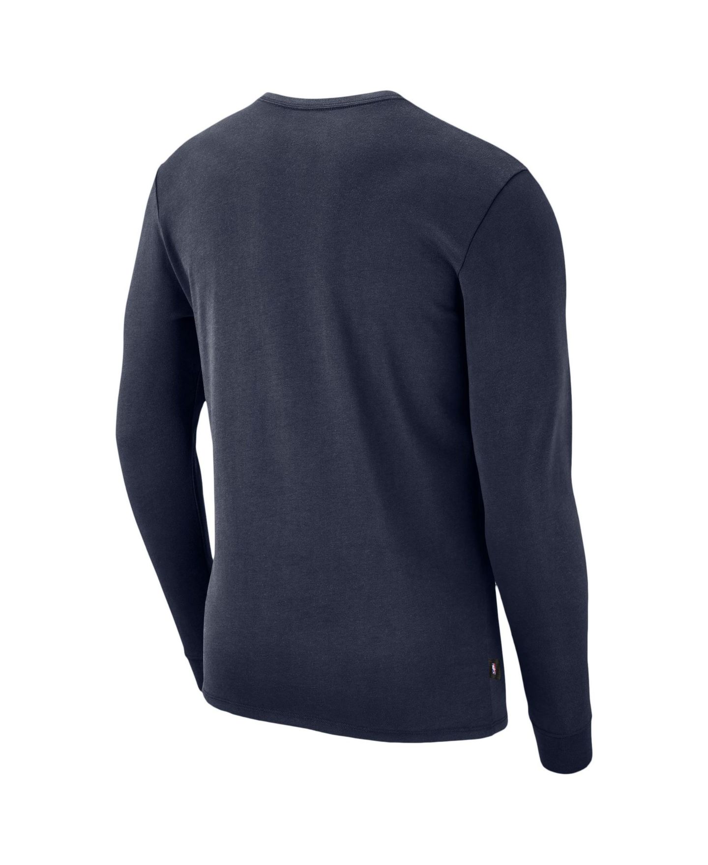 Мужская футболка Nike Navy Washington Wizards 2026 Standard Issue Practice Long Sleeve — фото 3