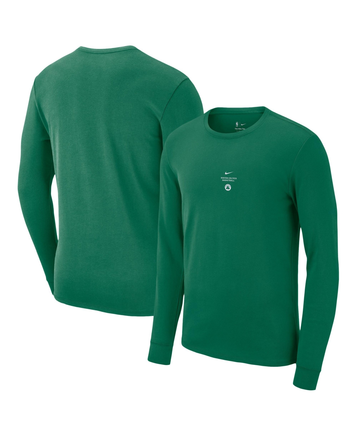 Nike Men's Kelly Green Boston Celtics 2026 Standard Issue Practice Long Sleeve T-Shirt