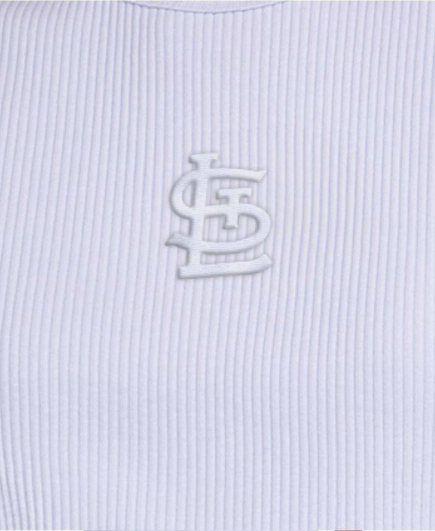 Женский топ Starter Light Blue St. Louis Cardinals Pastels Ribbed — фото 3