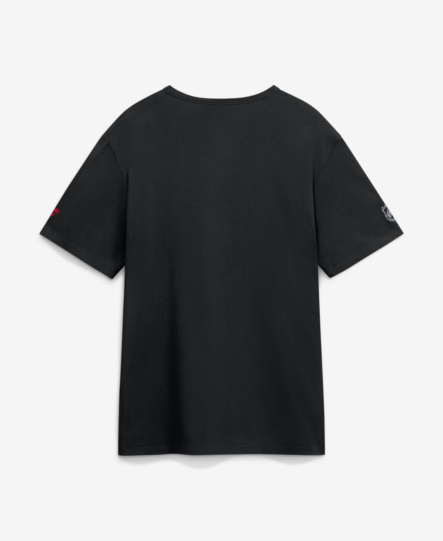 Мужская футболка Fanatics Black Chicago Blackhawks Authentic Pro Primary Logo — фото 2