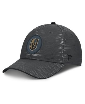 Men's Charcoal Vegas Golden Knights Authentic Pro Rink Stretch Fit Hat