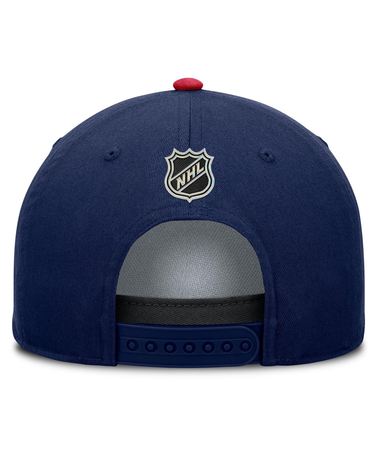 Мужская кепка Fanatics Red Montreal Canadiens Authentic Pro Rink A-Frame Adjustable Hat — фото 4