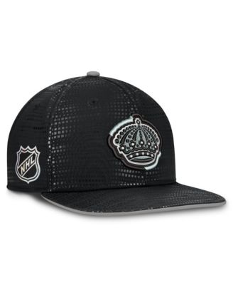 Men's Black Los Angeles Kings Alternate Authentic Pro Rink Snapback Hat