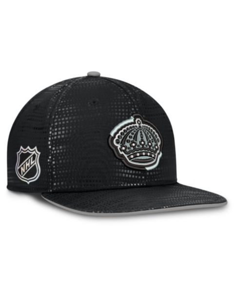 Мужская кепка Fanatics Black Los Angeles Kings Alternate Authentic Pro Rink Snapback Hat