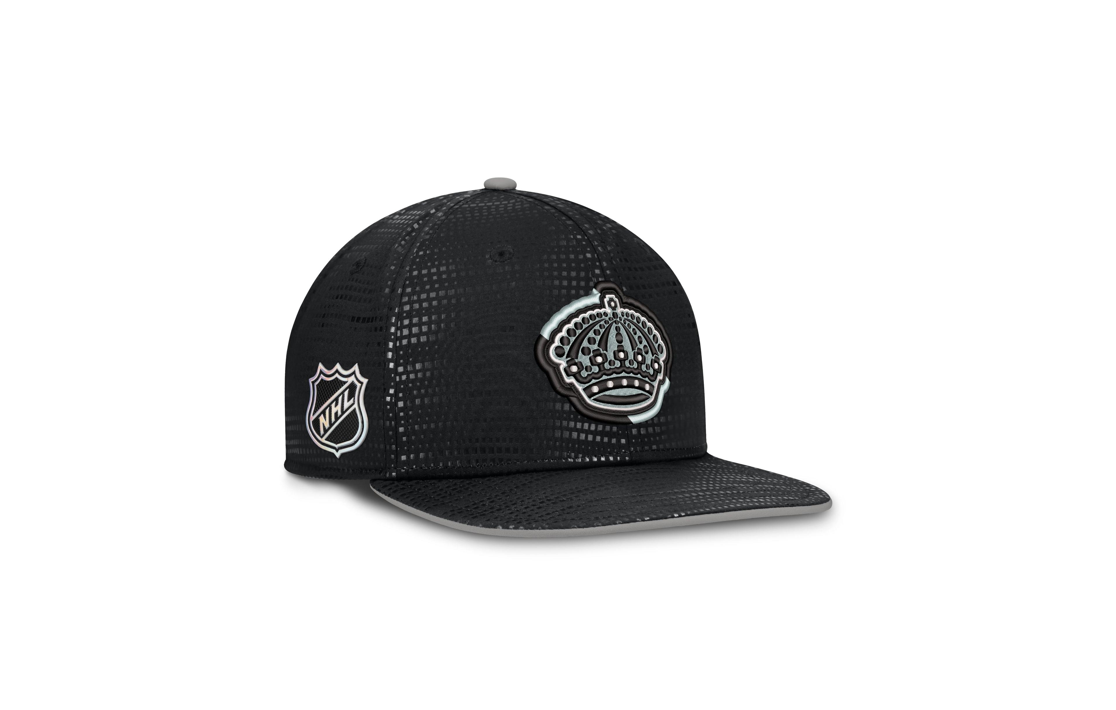 Fanatics Men's Black Los Angeles Kings Alternate Authentic Pro Rink Snapback Hat