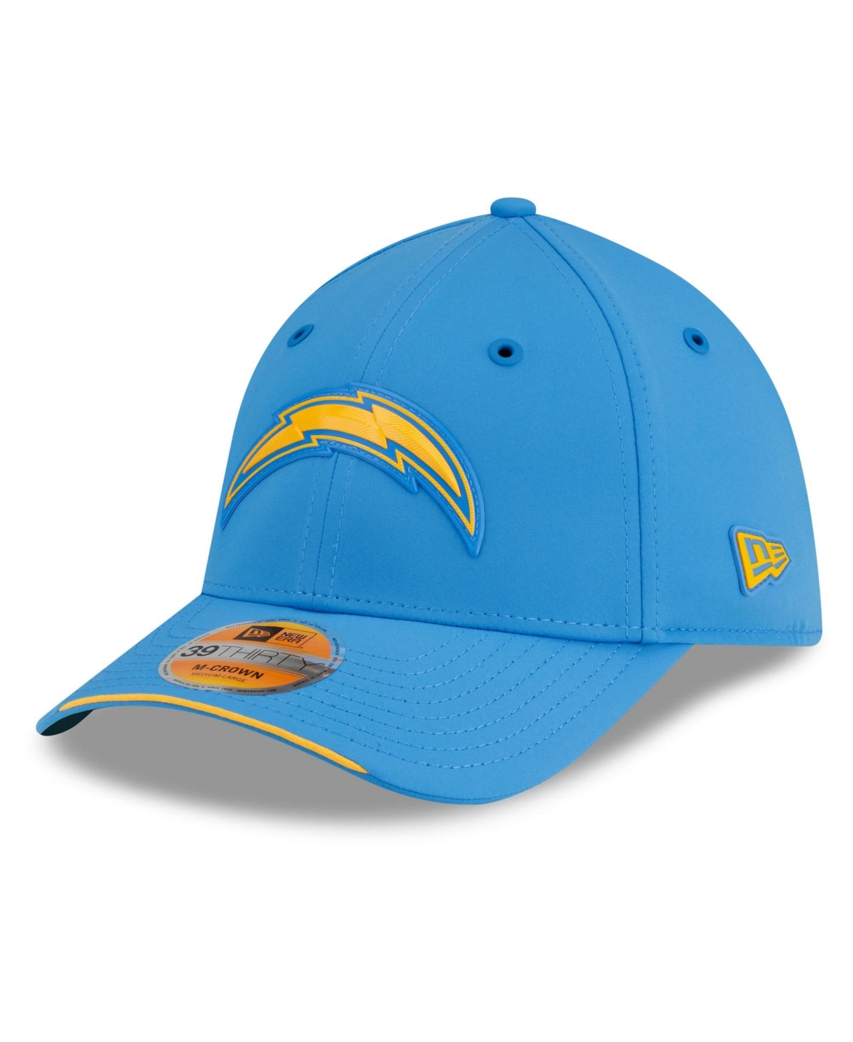 New Era Men's Powder Blue Los Angeles Chargers 2026 Sideline 39THIRTY M-Crown Flex Hat