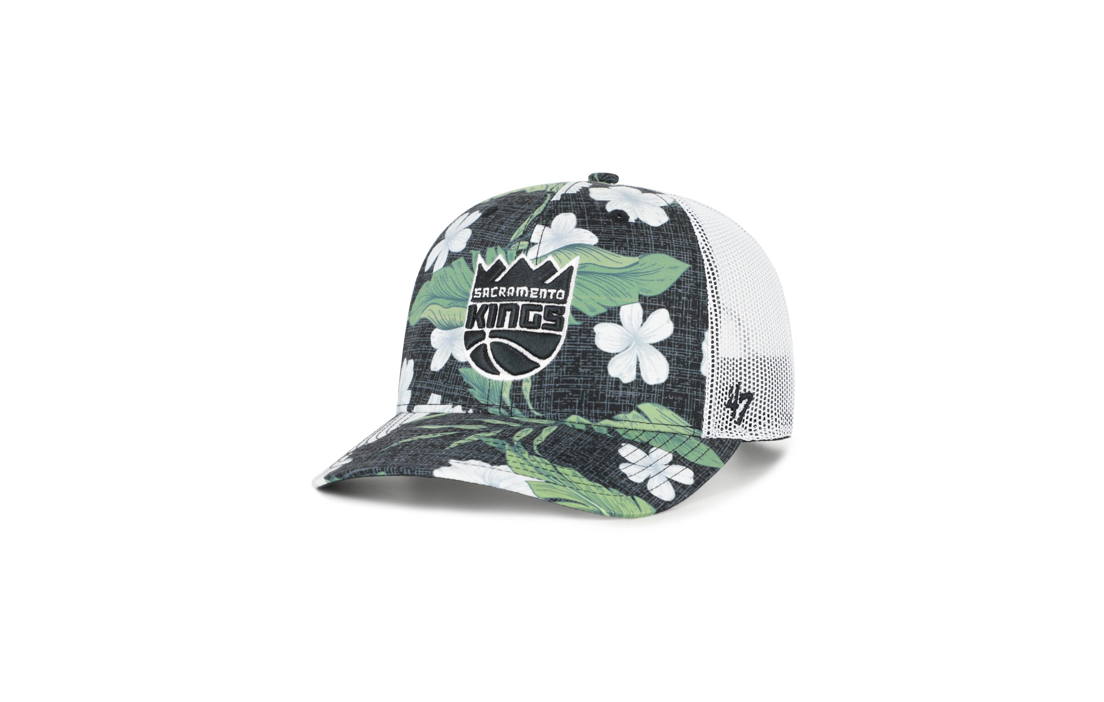 '47 Brand Men's Black Sacramento Kings Beach Side Trucker Adjustable Hat