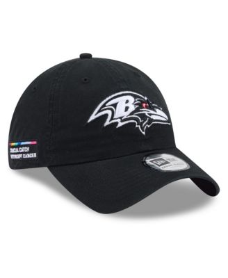 Men's Black Baltimore Ravens 2026 NFL Crucial Catch Casual Classic Adjustable Hat