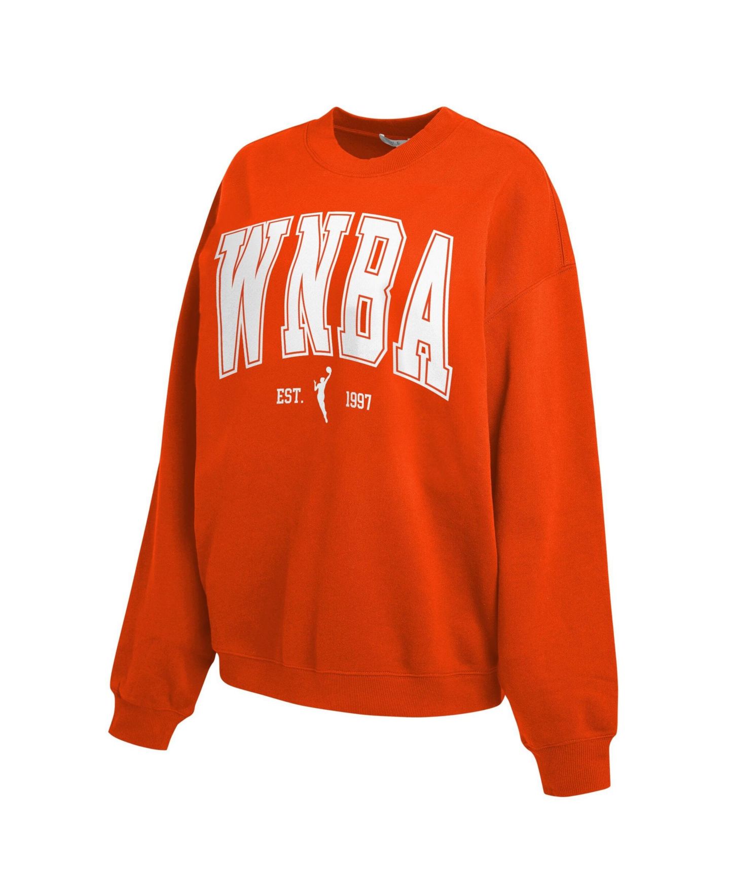 Женская толстовка WEAR by Erin Andrews Orange WNBA Oversized Team Fleece — фото 3