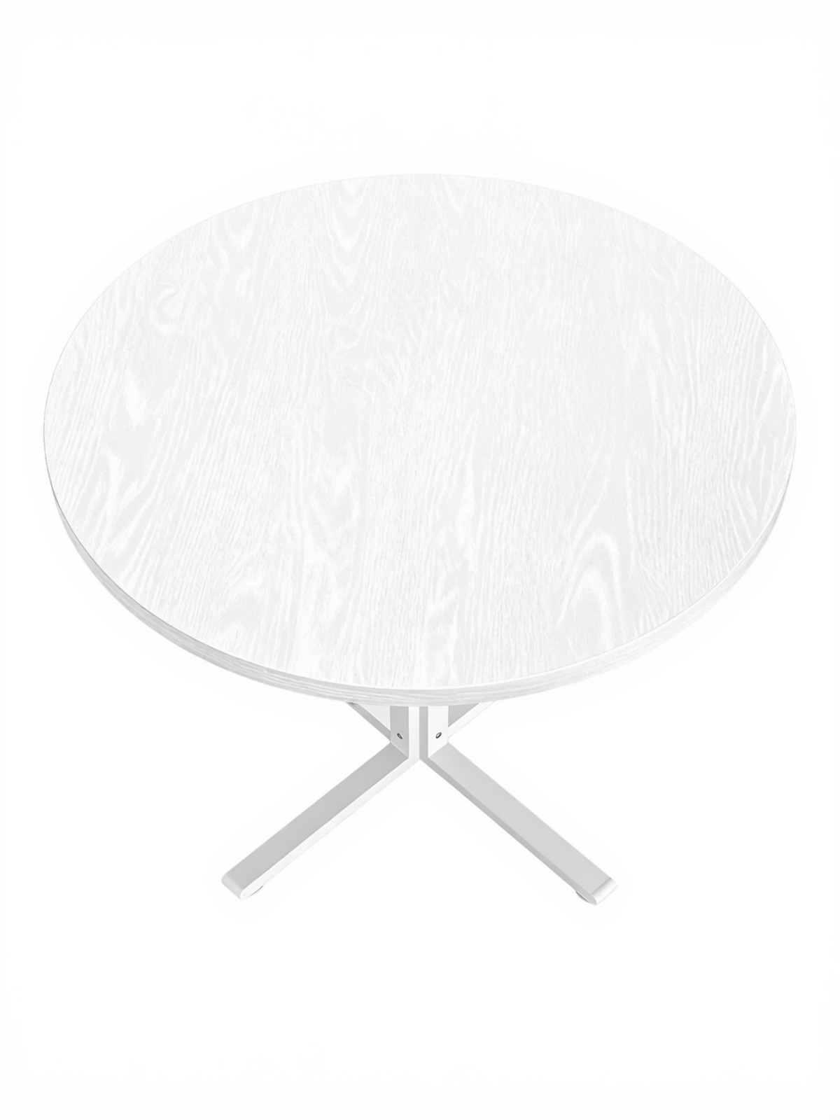 SongmicsHome Round Dining Table, Modern Basic Kitchen Table for 2-4 People, 31.5 x 31.5 x 29.4 Inches