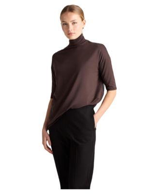 Women's Tomasine Jersey Turtleneck Top