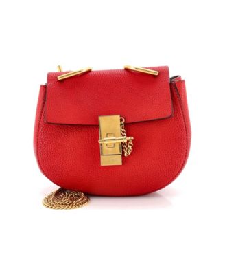 Mini Drew Crossbody Bag Leather