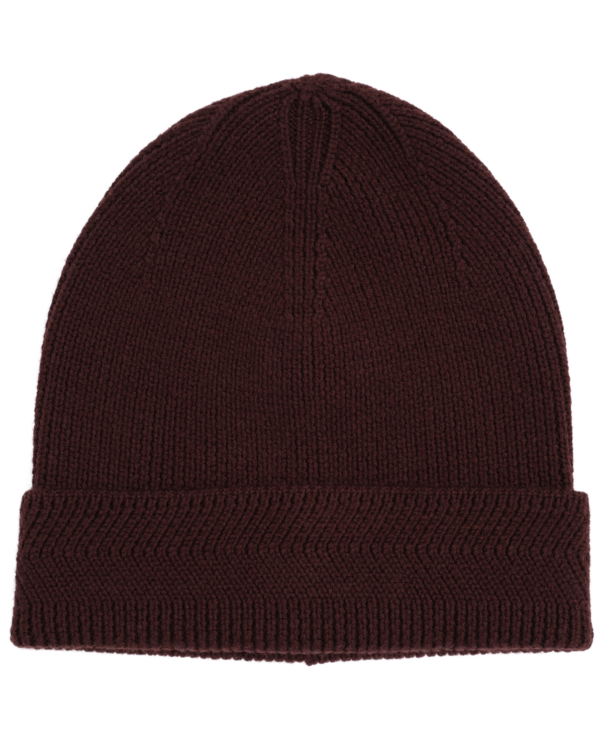 Alfani Men's Merino Wool Ribbed Beanie - Hickory