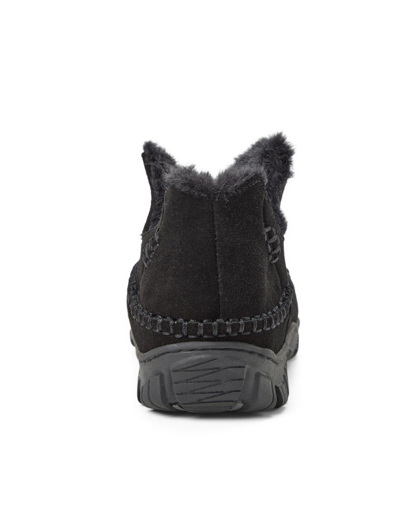 Мужские ботинки Clarks Genuine Cow Suede Notched Boot With Accent Stitch Detail Slippers, цвет: Чёрный — фото 3