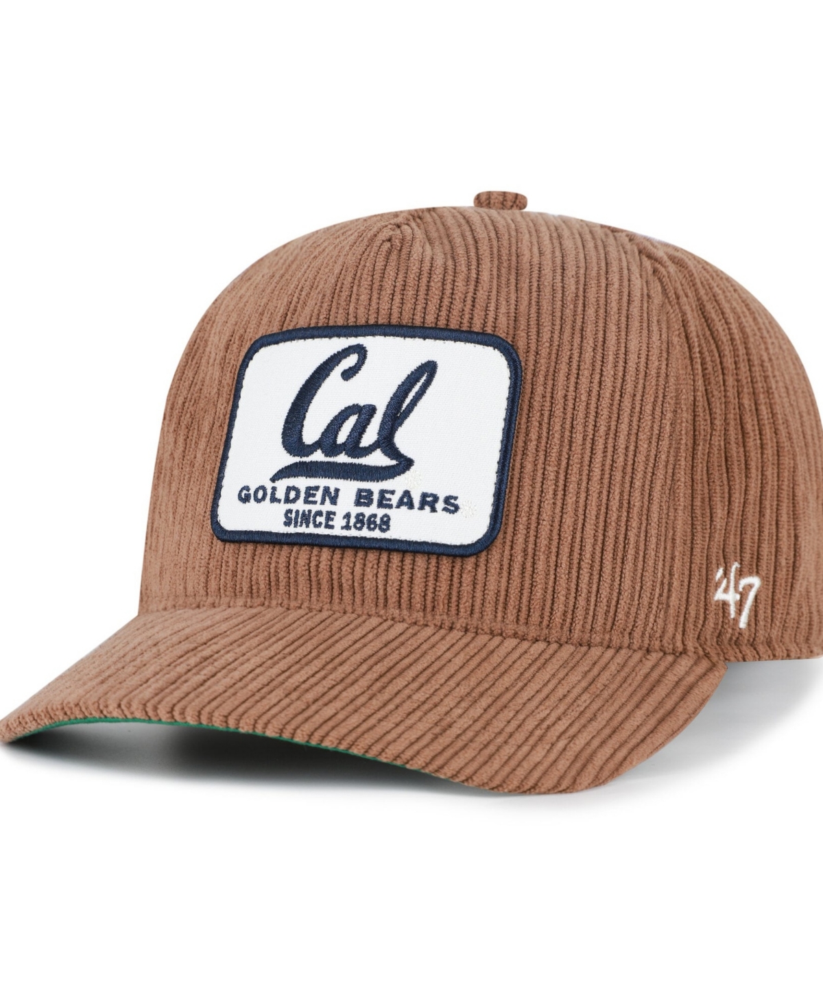 '47 Brand Men's and Women's Brown Cal Bears Corduroy Patch Hitch Adjustable Hat