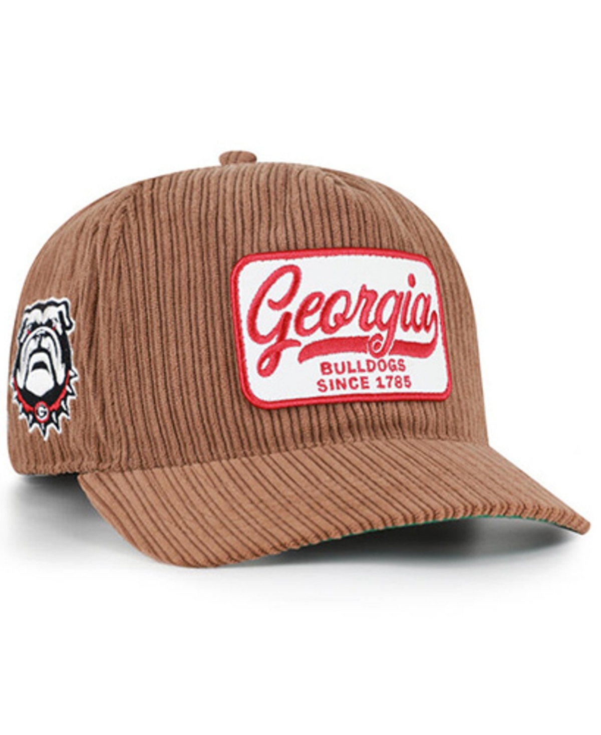 '47 Brand Men's and Women's Brown Georgia Bulldogs Corduroy Patch Hitch Adjustable Hat