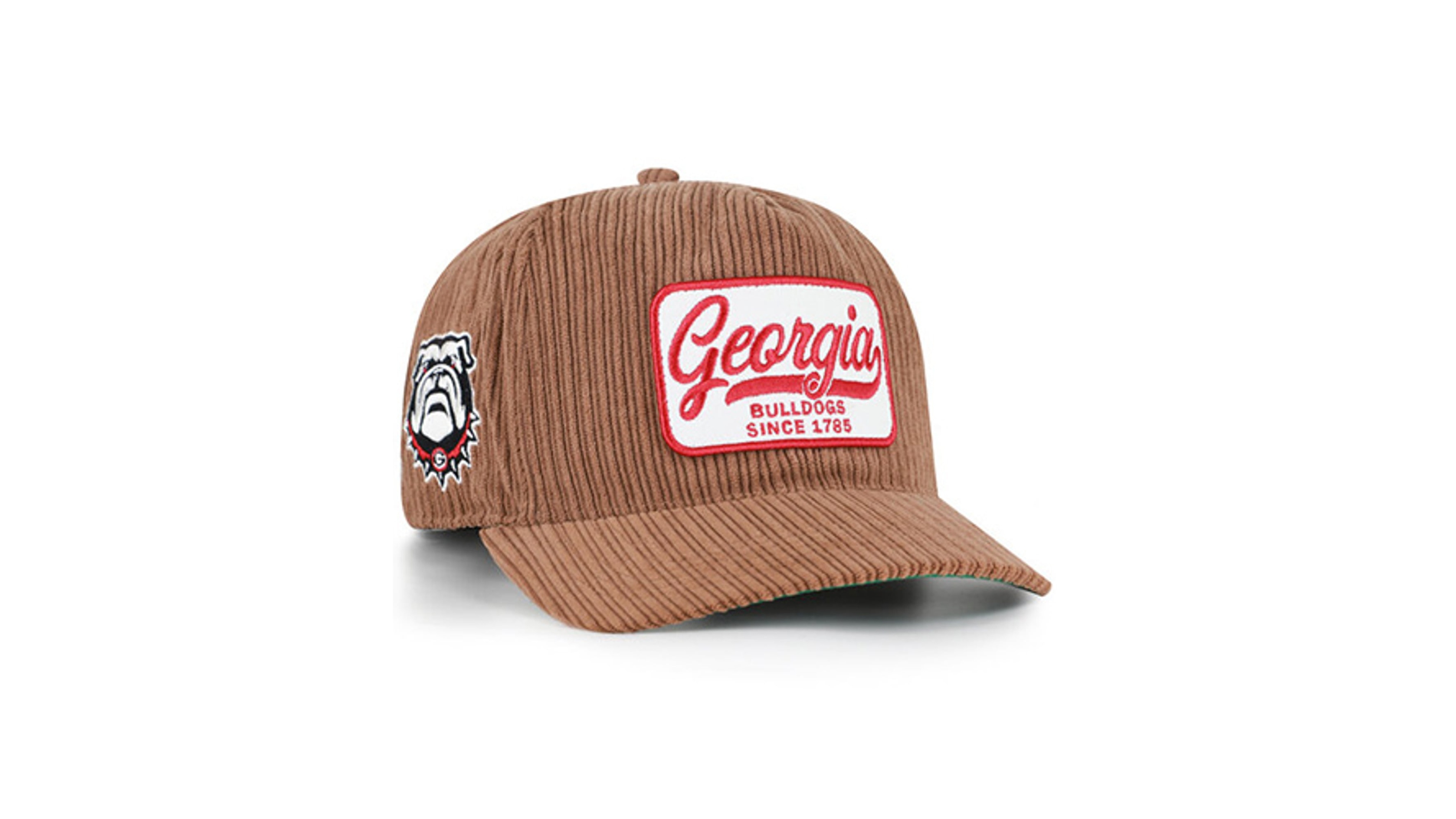 '47 Brand Men's and Women's Brown Georgia Bulldogs Corduroy Patch Hitch Adjustable Hat
