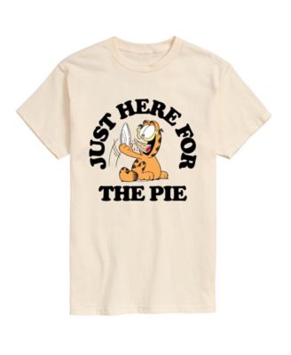 Men's Here For The Pie Thanksging Graphic Regular-Fit T-Shirt