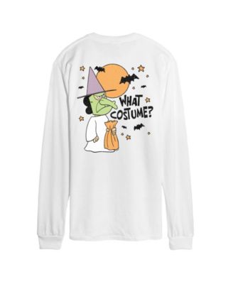 Men's Long-Sleeve Graphic Crewneck T-Shirt
