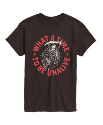 Men's Grim Reaper Halloween Graphic T-Shirt